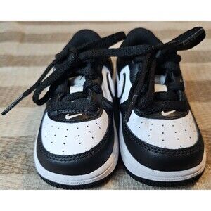 Nike Unisex Kids Force 1 LV 2 Sneakers Black/White DV1624-001 Size US: 5C